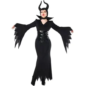 Guqqeuc Serre-tête à Cornes De Diable Noires Pour Fête D