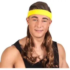Comparateur de prix : bandeau jaune avec cheveux bruns - 85996