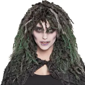 RueDeLaFete Boland perruque Swamp Zombie ladies polyester noir
