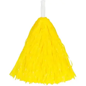 pompon cheerleading 34cm jaune vif - boland 85938