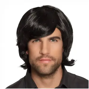 Comparateur de prix : Boland Perruque retro noire homme
