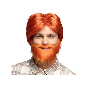 Comparateur de prix : perruque leprechaun dude orange adulte - boland 85736