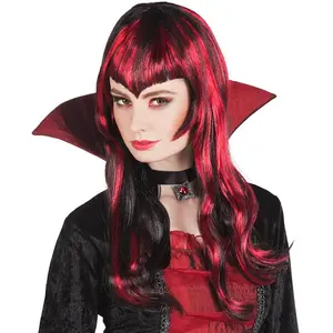 Boland Perruque Vampire rouge et noire
