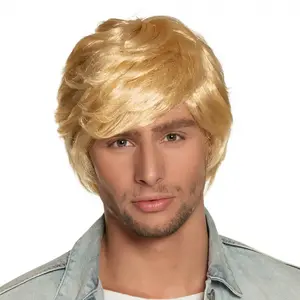 Comparateur de prix : Boland Perruque - Année 70 - Blond - Homme - Jaune - Intérieur