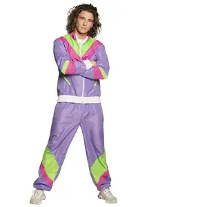 Déguisement Coloré De Gymnaste Des Années 80 Pour Femme. Par 26,90