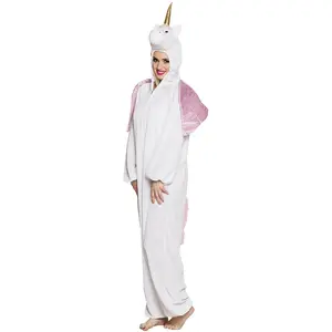 Comparateur de prix : Boland- Unicorn Costume Combinaison Peluche Unique, 10117337, Blanc, 180 cm