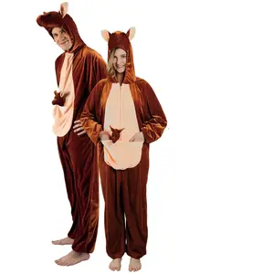 Comparateur de prix : Boland Déguisement Kangourou Peluche Adulte L - Mixte - Marron - Intérieur