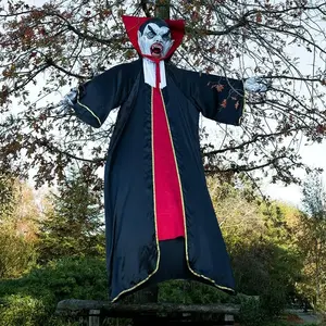 Boland Décoration Halloween géante vampire suspendu 320 m - Noir pas cher