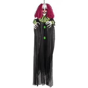 Comparateur de prix : Boland 73047 Décoration à suspendre Clown terreur Multicolore 130