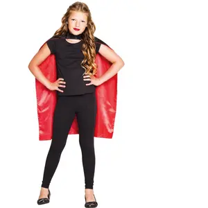 Comparateur de prix : Boland cape junior 90 cm polyester noir/rouge taille unique