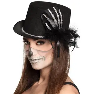 Comparateur de prix : Boland Chapeau Glitter - Main de squelette - Femme