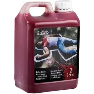 Comparateur de prix : Boland BIDON SANG 2 LITRES Rouge- DECORATION DE FETE HALLOWEEN