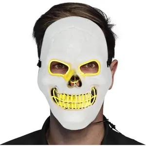 Comparateur de prix : Boland Masque LED Crâne tueur - Adulte