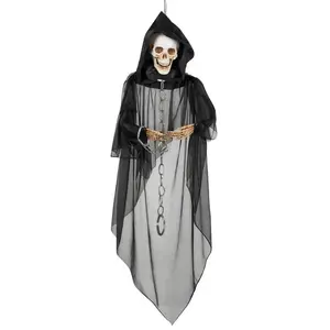 Comparateur de prix : Boland décoration suspendue esprit 150 cm polyester gris/noir