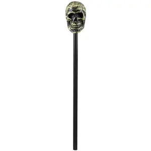 Comparateur de prix : Boland vodooscepter st. 8 x 60 x 11 cm polyéthylène noir/or
