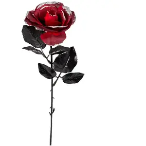 Comparateur de prix : rose halloween 45 cm - boland 72146