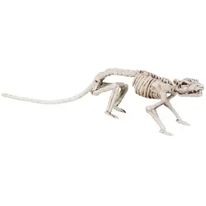 Comparateur de prix : Boland- Halloween Décoration Squelette de Rats, 10117164, Beige, 35 cm