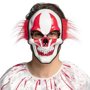 Boland Masque avec cheveux : Fiery Clown pas cher