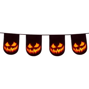 Comparateur de prix : Boland Guirlande de fanions Creepy Pumpkin