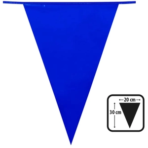 Boland Guirlande à fanions bleus 10m