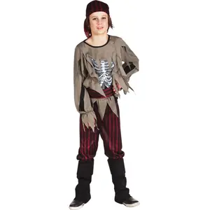 Merkloos / Sans marque Boland costume d'enfant Zombie Pirate garçons polyester 4-6 ans