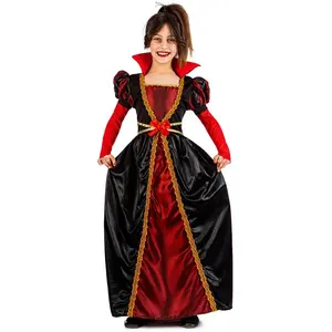 Comparateur de prix : Boland - Costume de princesse vampire pour enfants, costume de carnaval, set de costume pour Halloween, carnaval et fête à thème