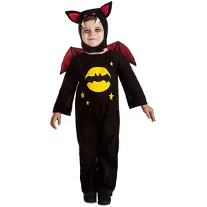 Comparateur de prix : Boland 78184 - Costume de chauve-souris noire pour enfants, 3-4 ans, costume de carnaval, set de costume pour Halloween, carnaval et fête à thème