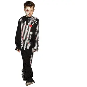 Comparateur de prix : Boland Costume de Clown pour Enfant, 10134232, Multicolore, 140/152 (10-12 Jahre)