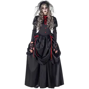 Comparateur de prix : Boland - Costume de veuve noire pour adultes, déguisement de sorcière, set de costumes pour Halloween, carnaval et fête à thème