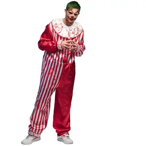 Comparateur de prix : Boland - Costume de clown tueur pour adulte, costume pour homme, costume d'horreur pour Halloween ou carnaval