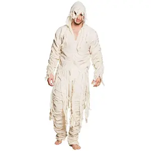 Comparateur de prix : Boland - Costume de Momie Adulte, Combinaison avec Capuche, fête de l'horreur, Carnaval, fête costumée, Halloween