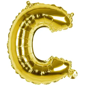 RueDeLaFete Ballon aluminium mylar lettre C, or pas cher