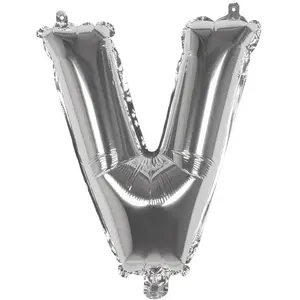 RueDeLaFete Ballon aluminium lettre argentée 33 cm pas cher
