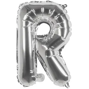 Boland Ballon aluminium lettre argentée 33 cm pas cher