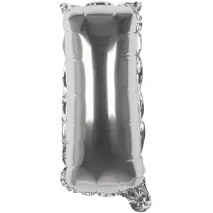 Boland Ballon aluminium lettre argentée 33 cm pas cher