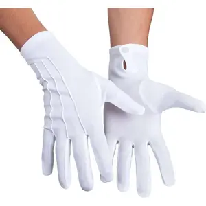 Boland Gants blancs Père Noel adulte - 78362 - Mixte - Intérieur pas cher