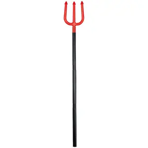 Comparateur de prix : Boland - Fourche diable démontable en plastique pour adultes, rouge/noir, 112 cm, 00576