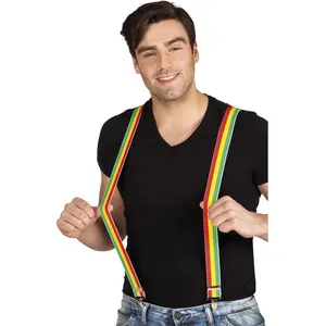 Comparateur de prix : Boland Paire de Bretelles Rasta - Adulte