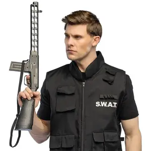 RueDeLaFete Pistolet de police Tactique - 69 cm pas cher