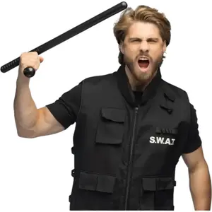 Matraque Police Deluxe   Accessoire Costume Policier pas cher