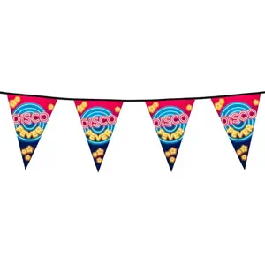 Boland Guirlande - Disco Fever - 6m - Papier - Mixte - Décoration festive pas cher