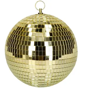 Comparateur de prix : Boland Grande Boule à facettes OR 20cm à suspendre, OR