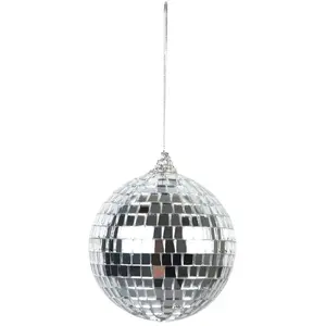 Comparateur de prix : Boland 00700 - Set de boules disco, 6 pièces, diamètre 8 cm, argent br...
