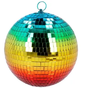 Comparateur de prix : boule disco facettes arc-en-ciel 20cm - boland 00708