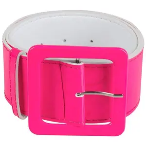 Ceinture - GENERIQUE - Rose - Adulte - 115 X 5,5cm - Grosse boucle