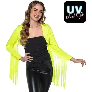 Comparateur de prix : Boléro Rave jaune fluo - M/L