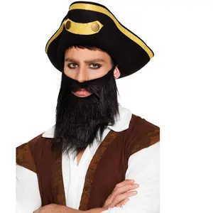 Comparateur de prix : Boland barbe Pirate Men's Black Pirate Men's Black
