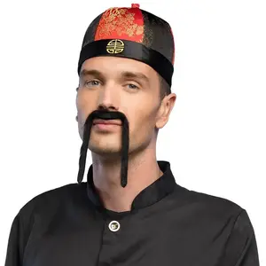 Comparateur de prix : moustache auto-adhésif chinois adulte - boland 01808