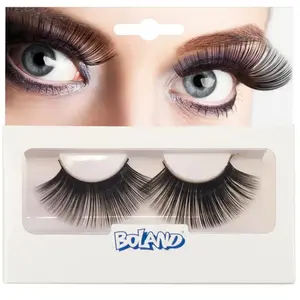 Comparateur de prix : Boland Faux cils longs noirs adulte 2 cm