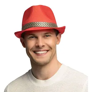 Boland Chapeau Funky rouge pas cher